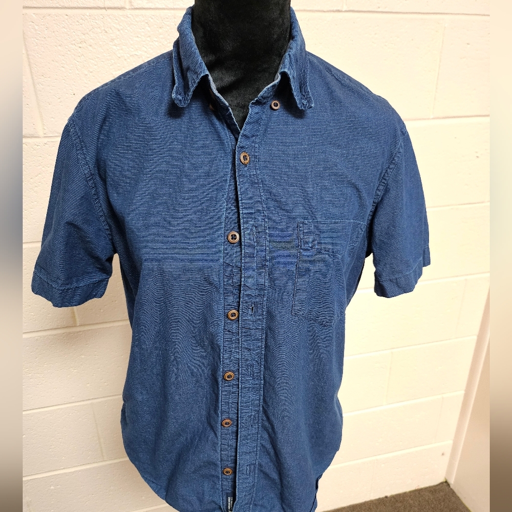 American Eagle Outfitters Navy Button Down Shirt